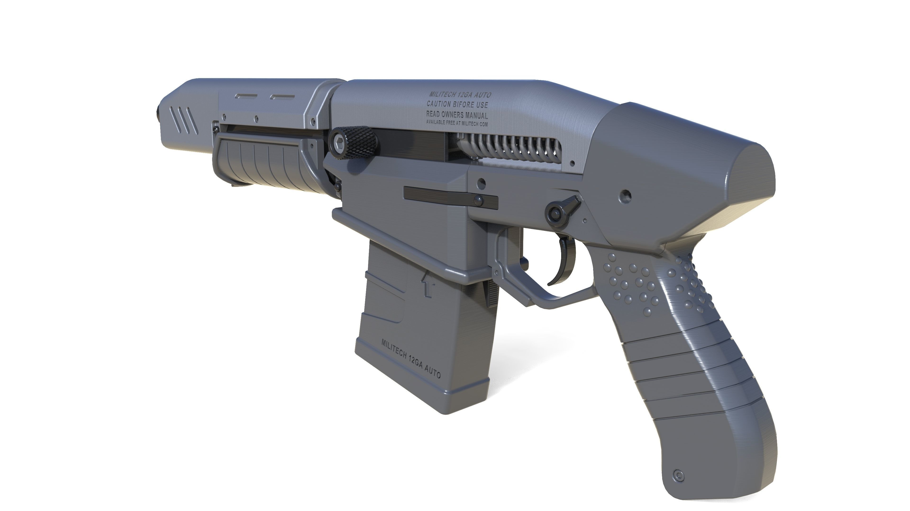 Militech Crasher - Cyberpunk 2077 - Printable 3d model - STL 3D print model_3