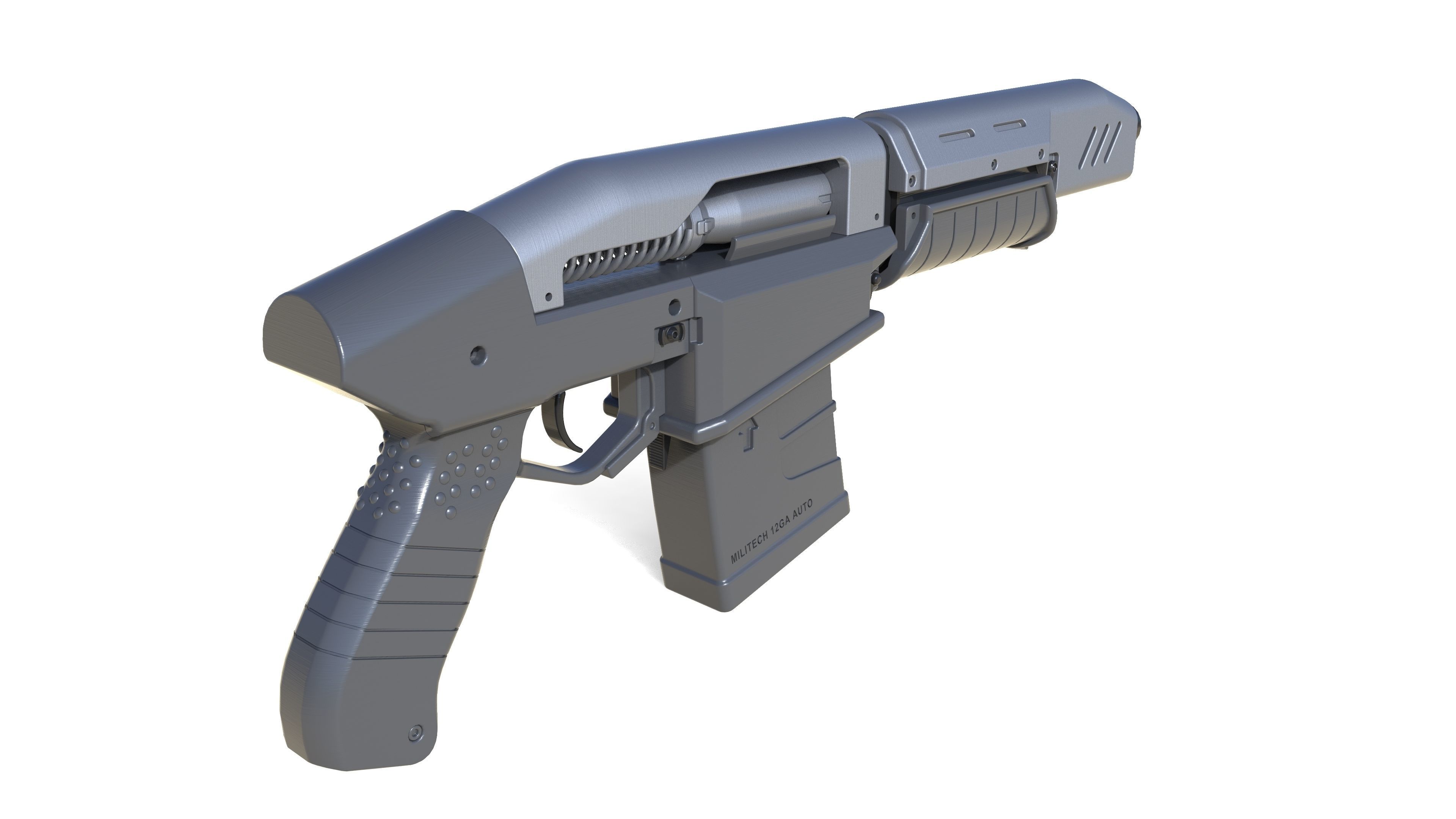 Militech Crasher - Cyberpunk 2077 - Printable 3d model - STL 3D print model_4