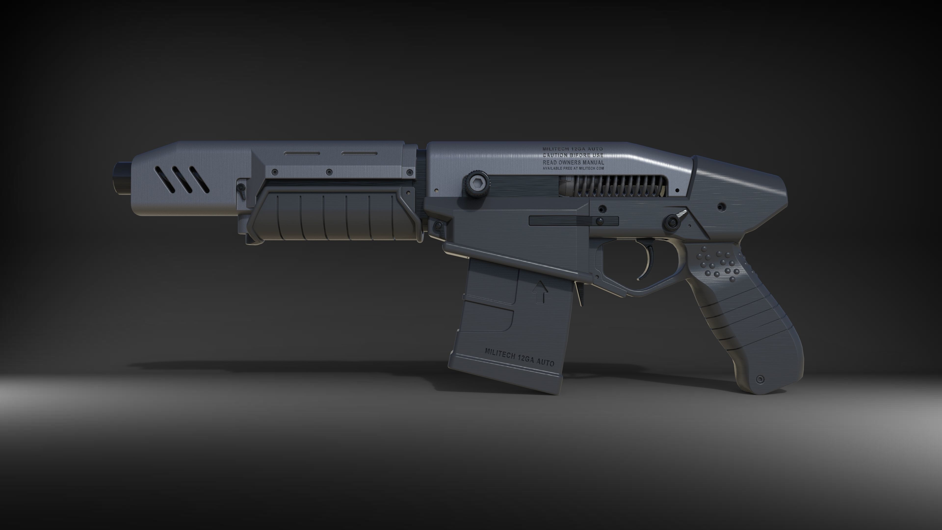 Militech Crasher - Cyberpunk 2077 - Printable 3d model - STL 3D print model_6