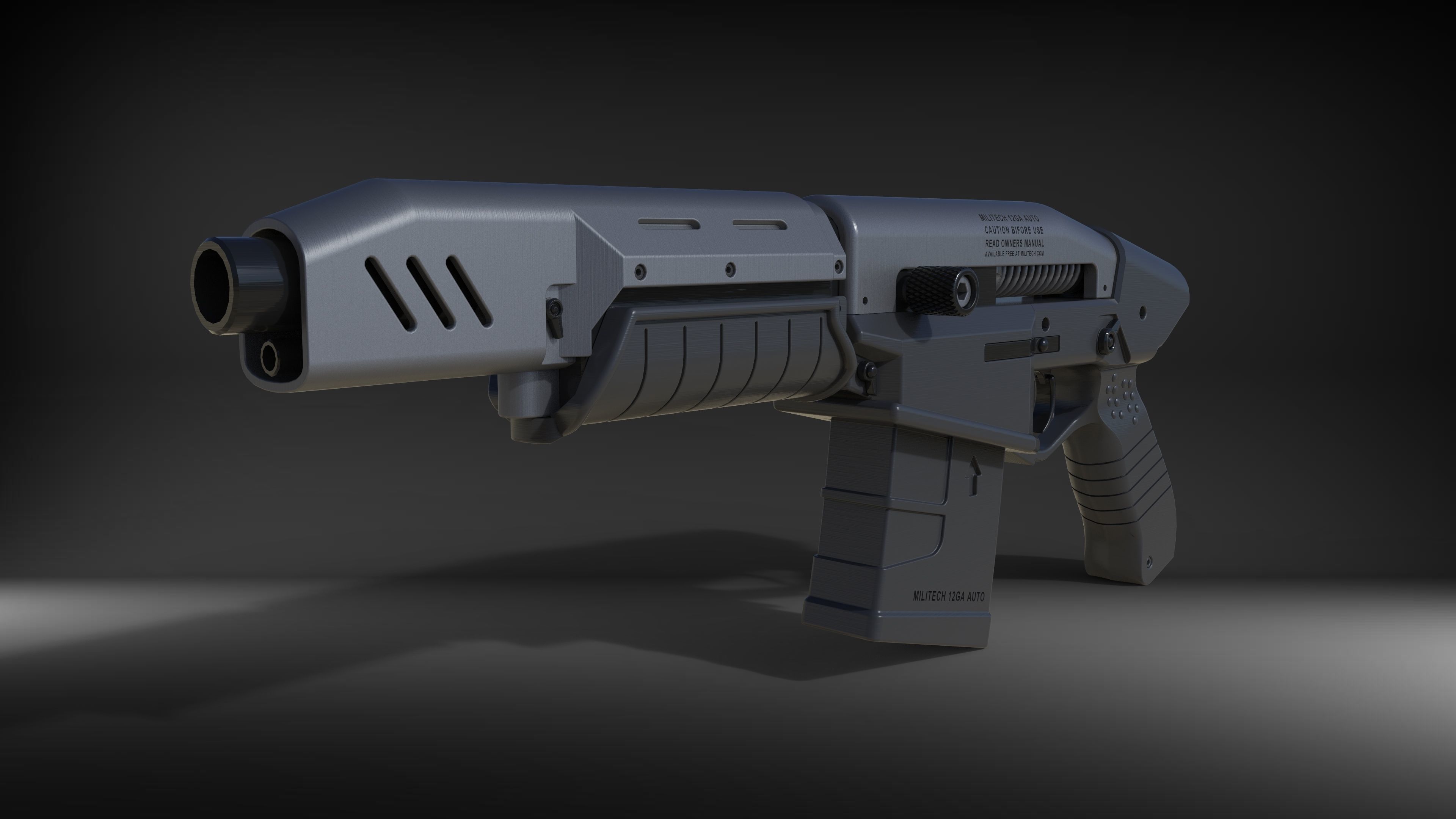 Militech Crasher - Cyberpunk 2077 - Printable 3d model - STL 3D print model_5