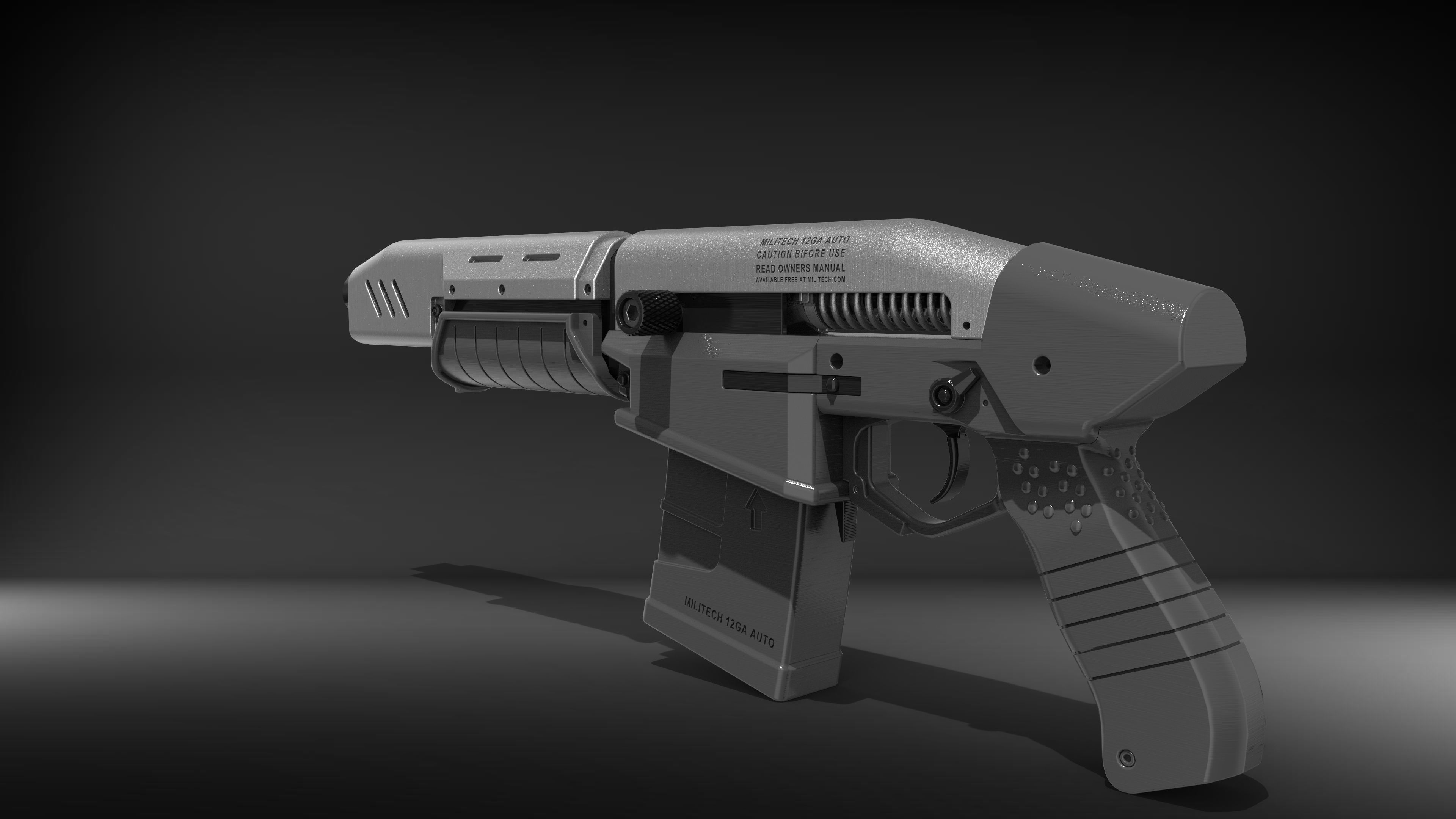 Militech Crasher - Cyberpunk 2077 - Printable 3d model - STL 3D print model_13