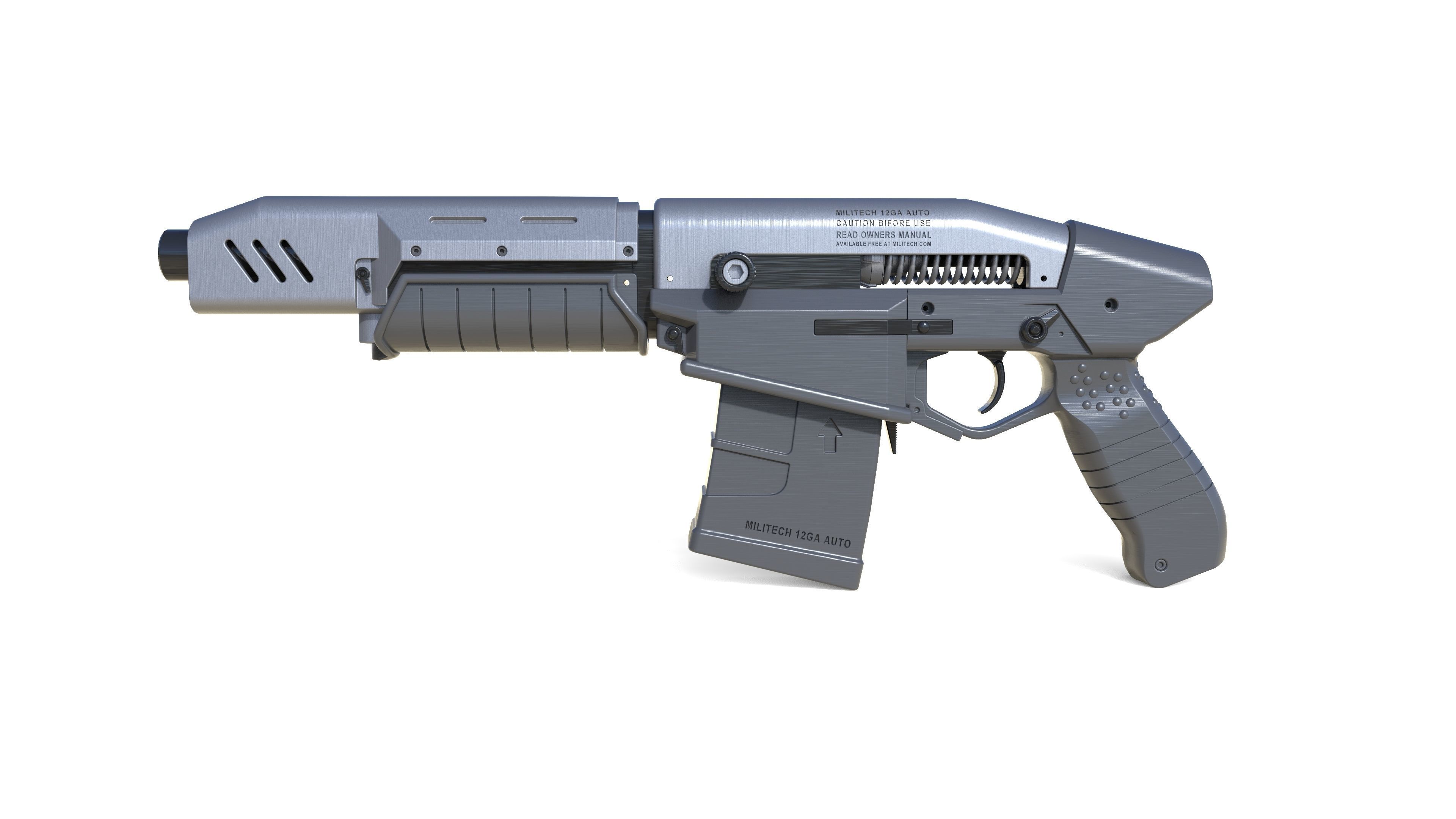 Militech Crasher - Cyberpunk 2077 - Printable 3d model - STL 3D print model_1