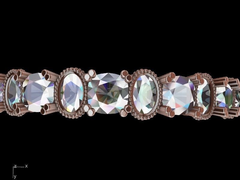 oval cushion eternity ring stl verified 3D print model_12