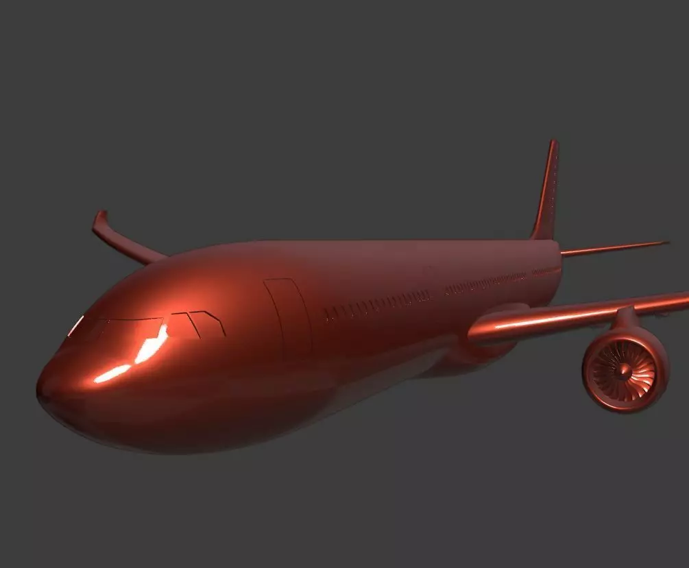 Airbus A330neo ready for 3D printing 3D print model_0