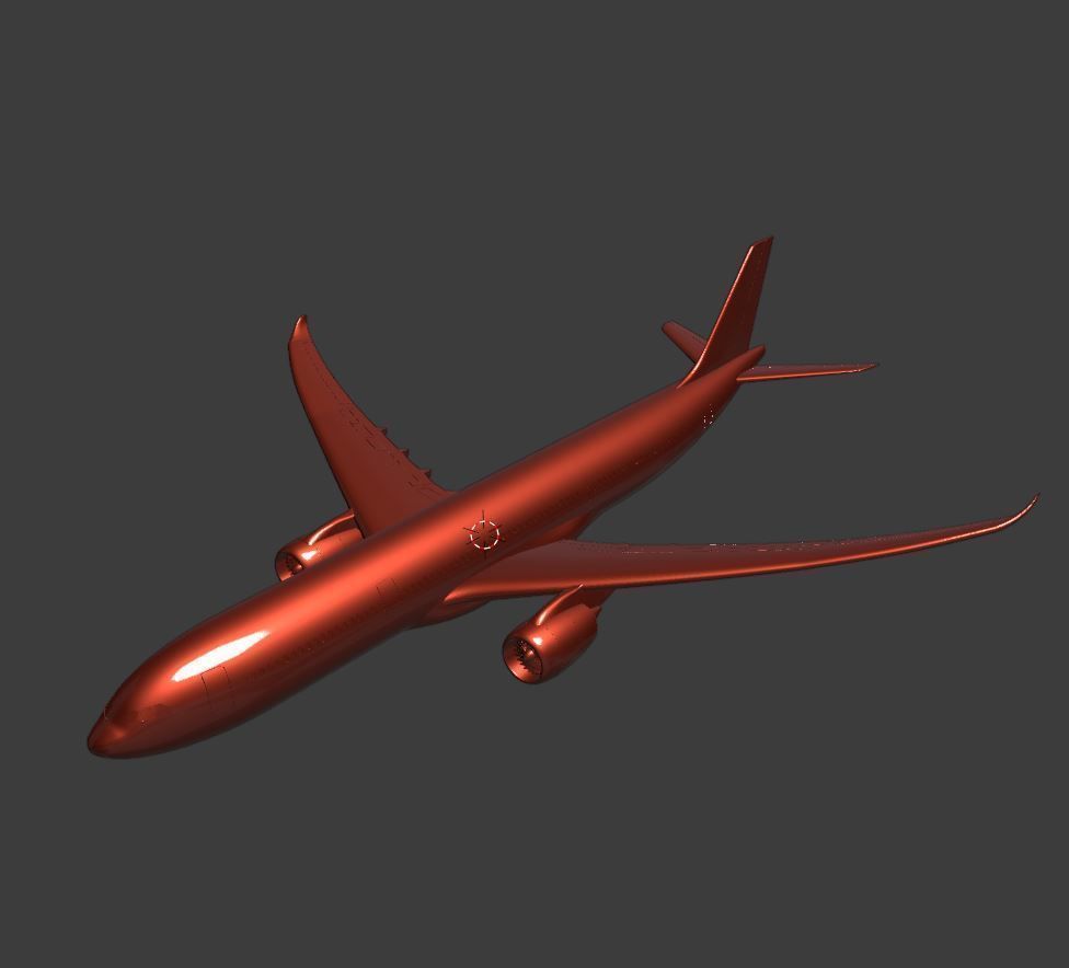 Airbus A330neo ready for 3D printing 3D print model_4