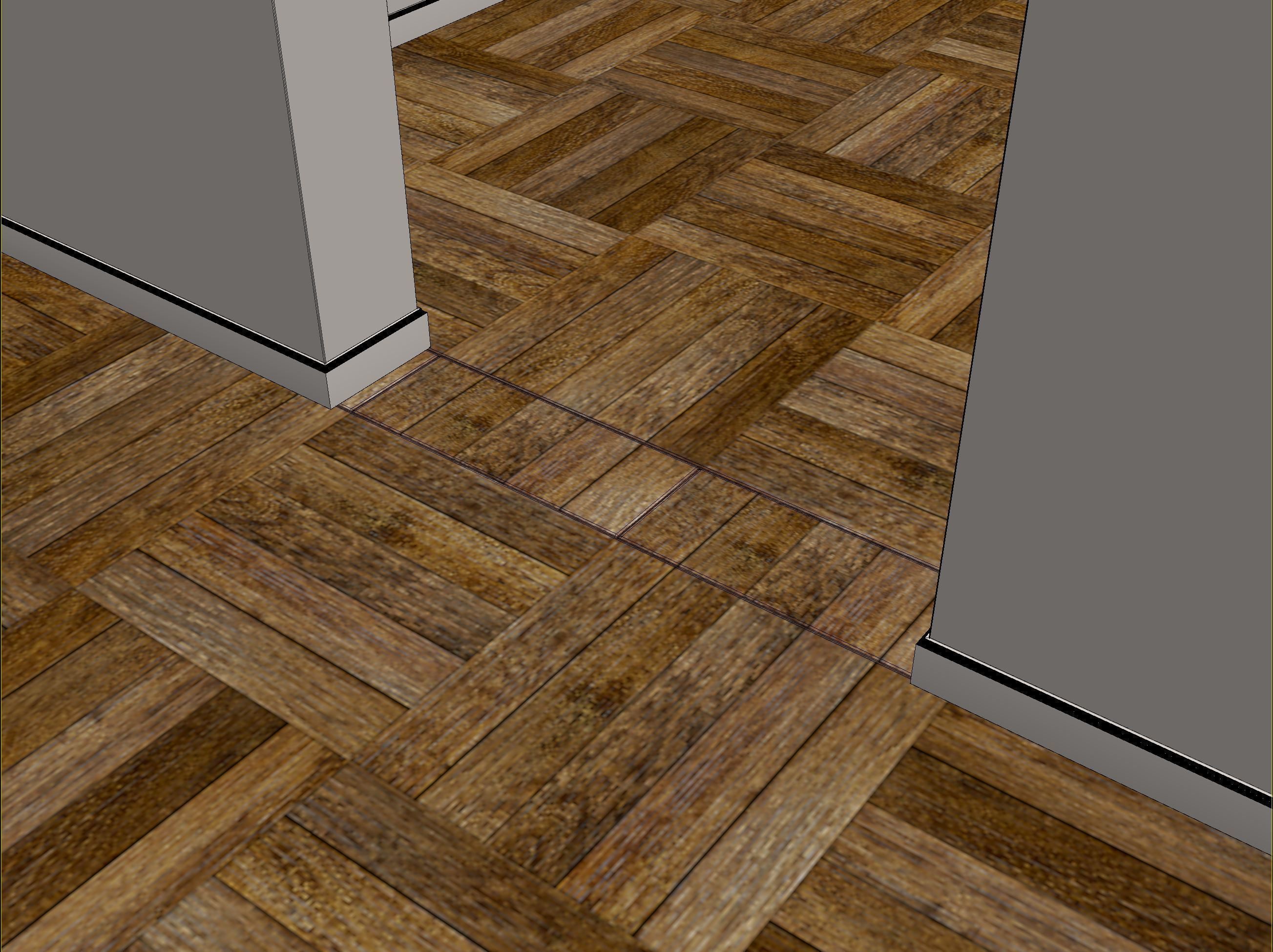 Empty interior 3D model_12