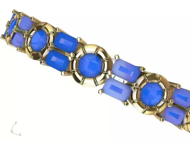 baguette round brilliant eternity ring stl verified 