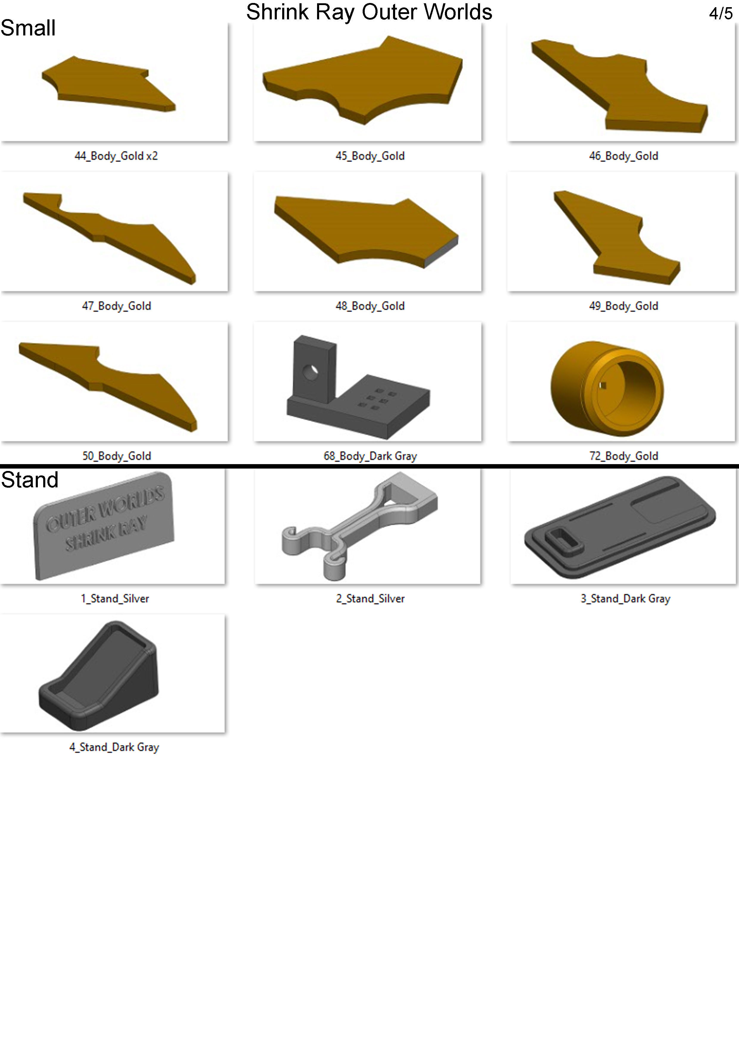 Shrink Ray Blaster - Outer Worlds -  3d model - STL 3D print model_11