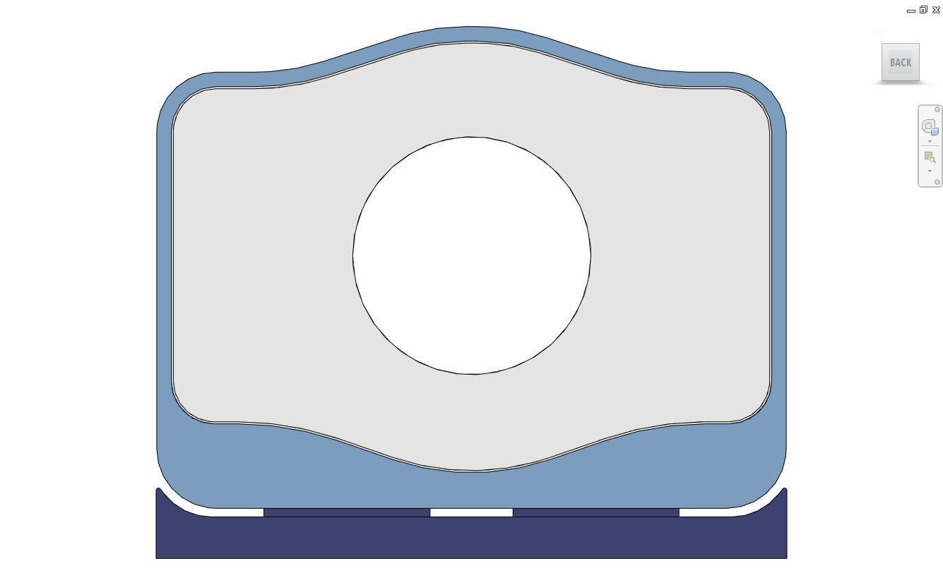 MRI scanner - Medical Equipment - Parametric Revit family Low-poly 3D model_3