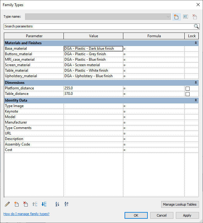 MRI scanner - Medical Equipment - Parametric Revit family Low-poly 3D model_10