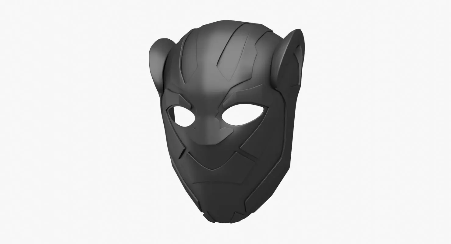 Black Panther Mask 3D print model
