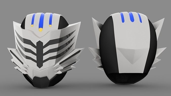 Kamen Rider Tiger Helmet 3D print model