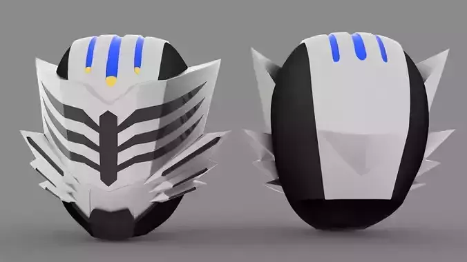 Kamen Rider Tiger Helmet 3D print model