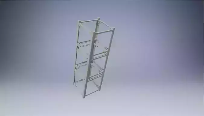 CubeSat 3U frame structure 3D model CubeSat 3U frame structure 3D model