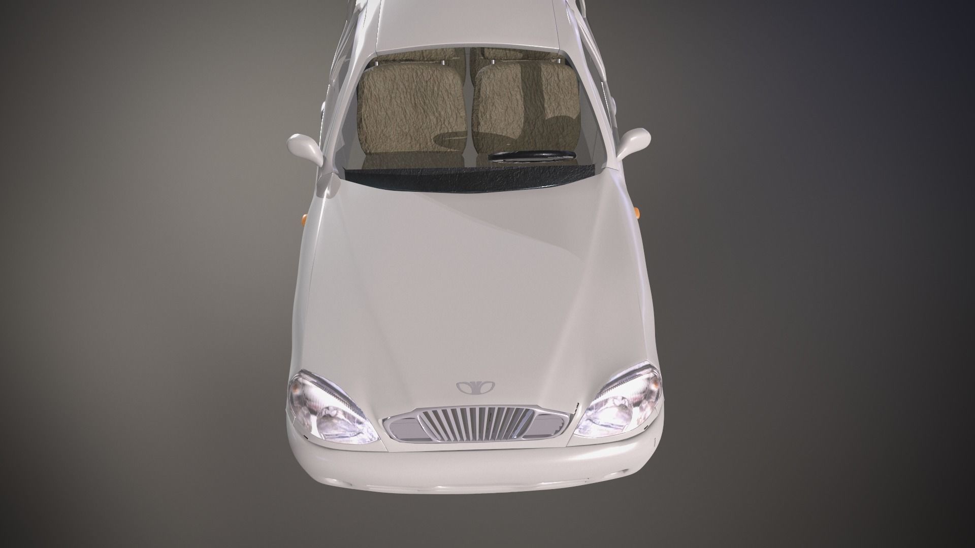 Daewoo Lanos T100 1998 3D model_9