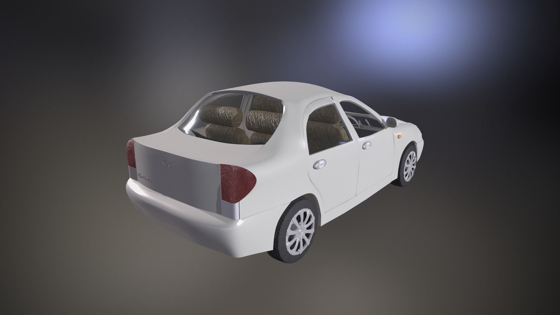 Daewoo Lanos T100 1998 3D model_26