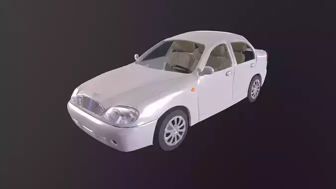 Daewoo Lanos T100 1998 3D model