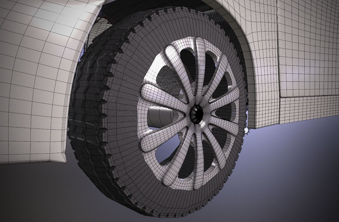 Daewoo Lanos T100 1998 3D model_30