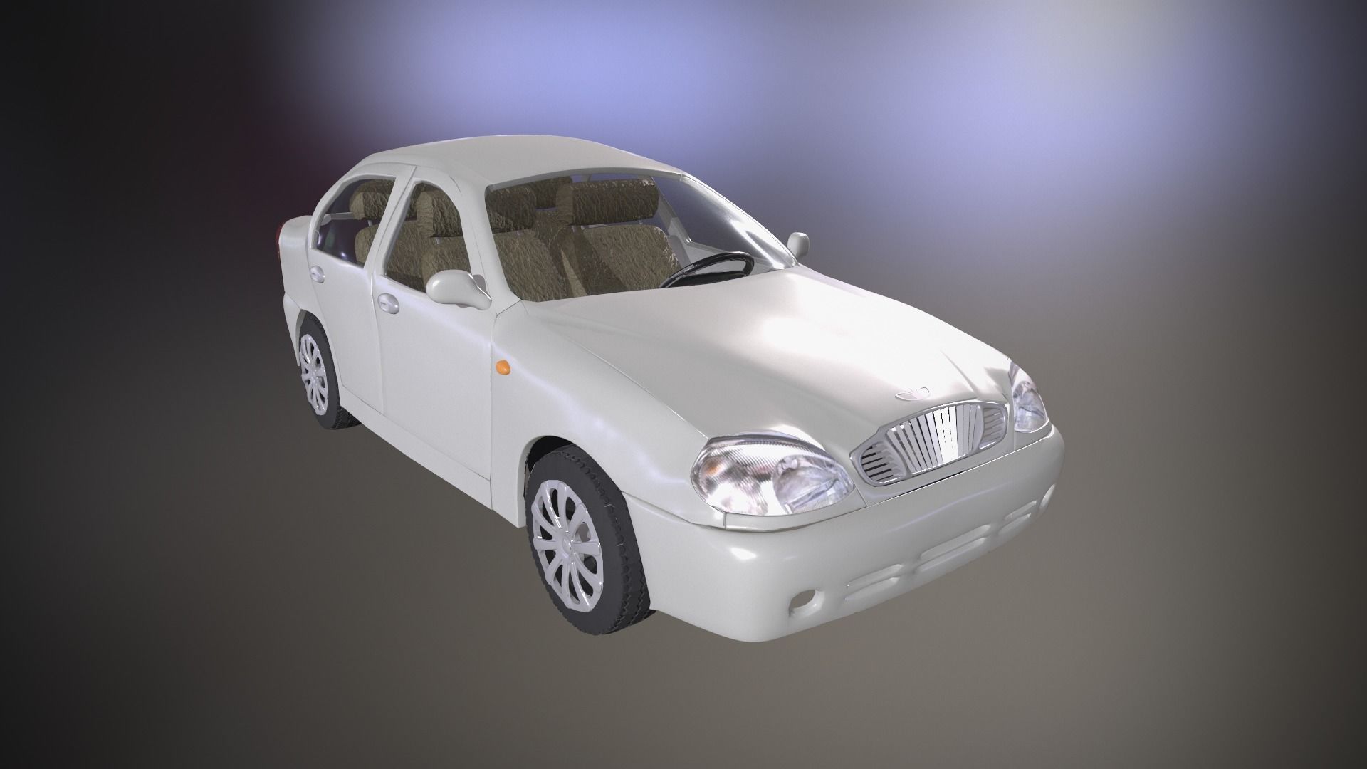 Daewoo Lanos T100 1998 3D model_7
