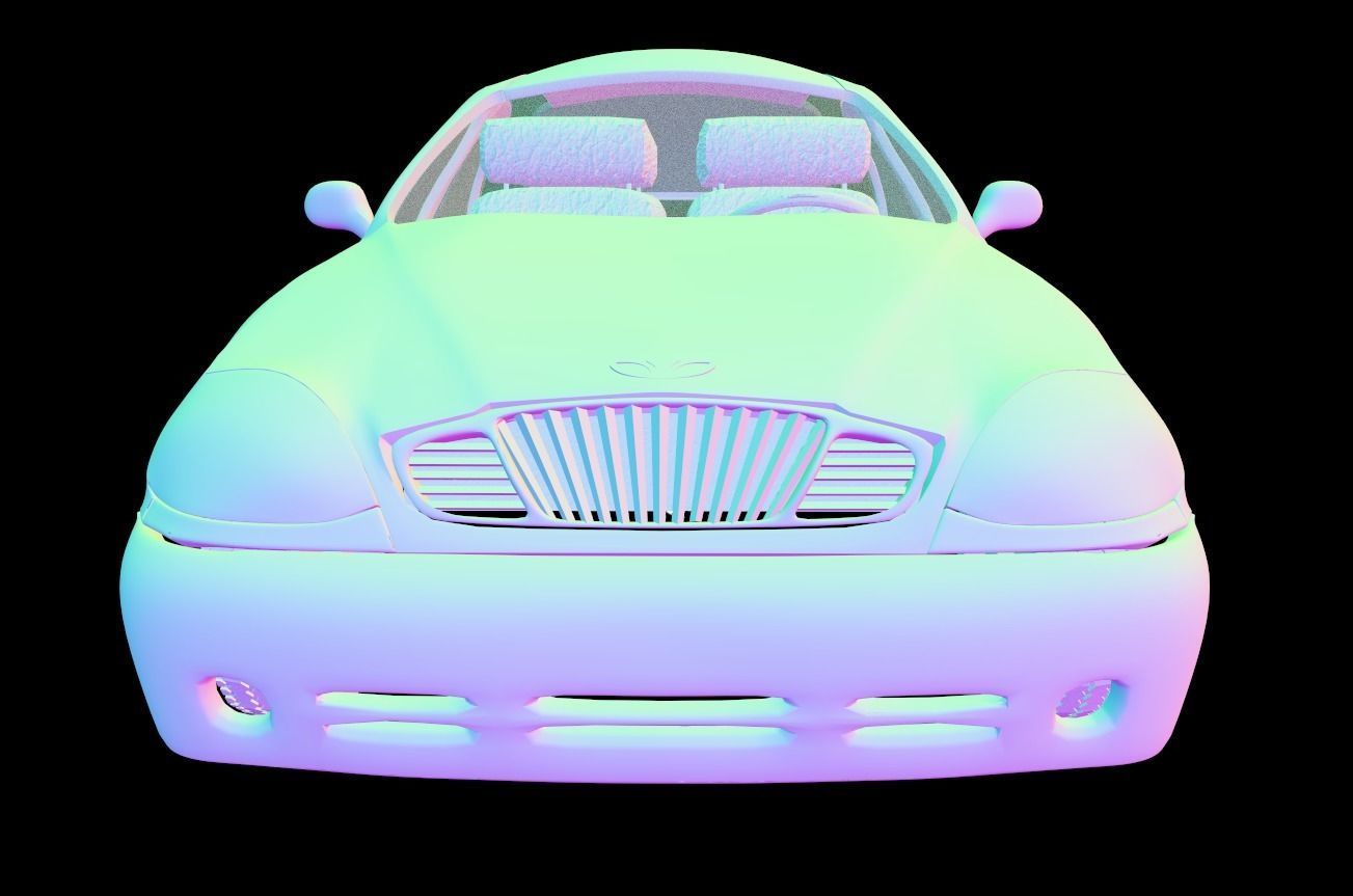 Daewoo Lanos T100 1998 3D model_19