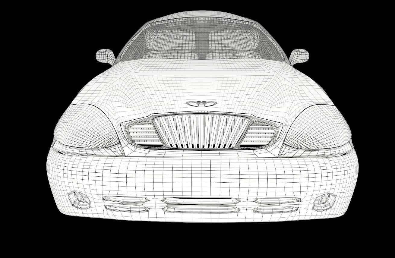 Daewoo Lanos T100 1998 3D model_2