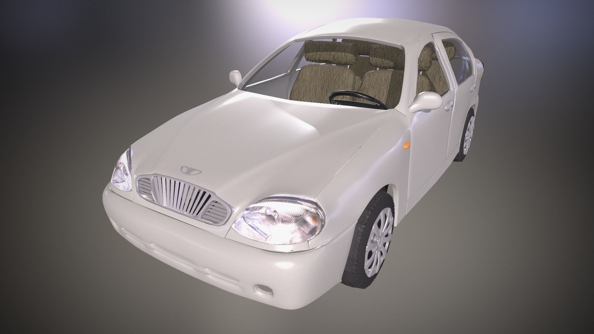 Daewoo Lanos T100 1998 3D model_10