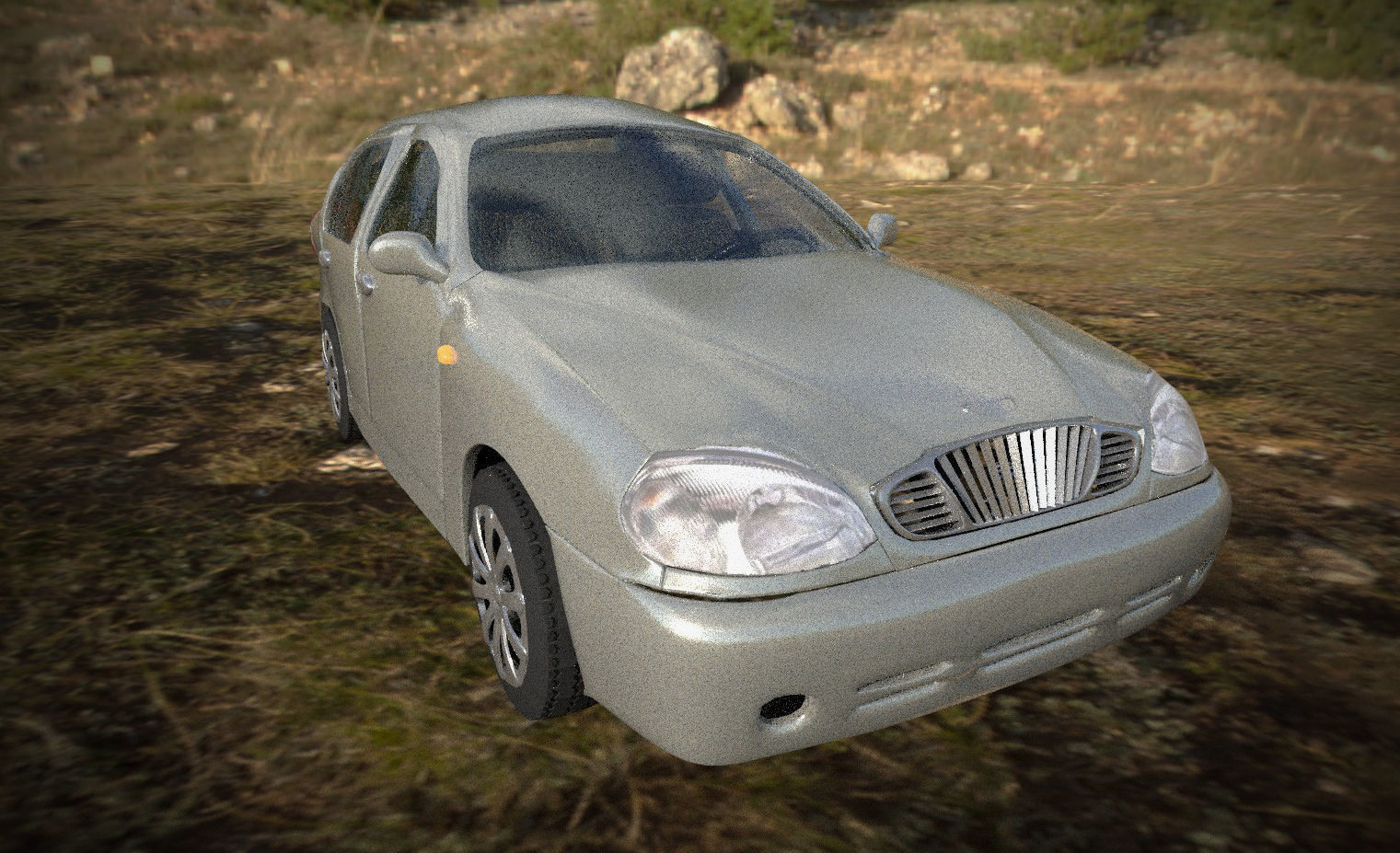 Daewoo Lanos T100 1998 3D model_16