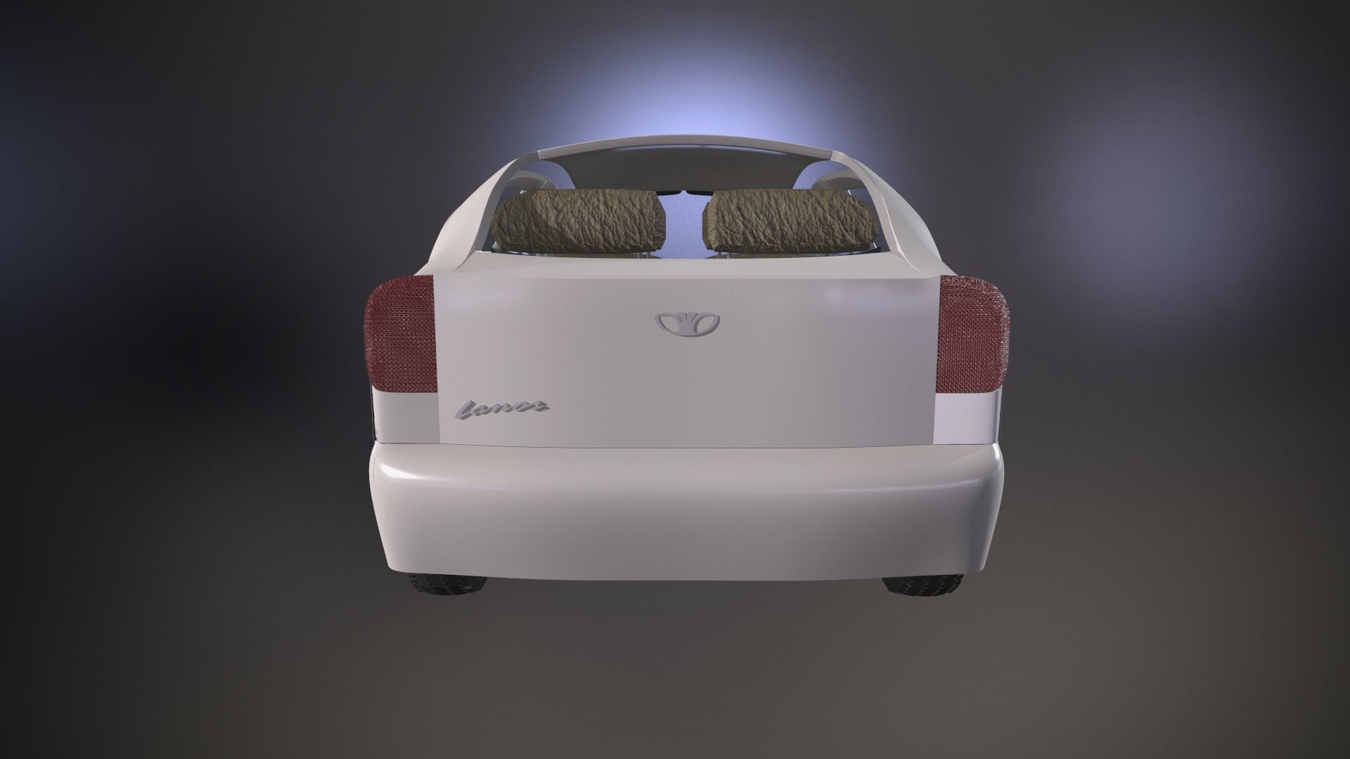 Daewoo Lanos T100 1998 3D model_12