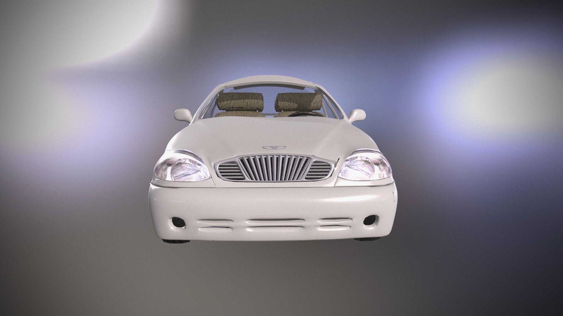 Daewoo Lanos T100 1998 3D model_8