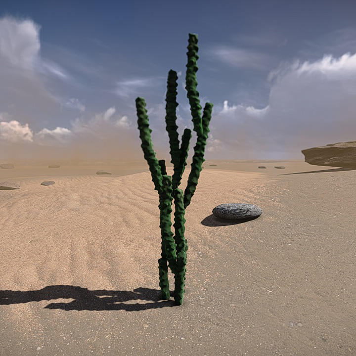 20 Desert Game-Models Low-poly 3D model_13