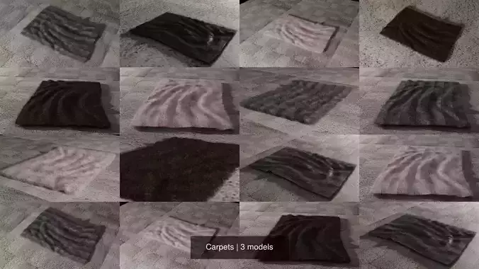 Carpets rugs for sims