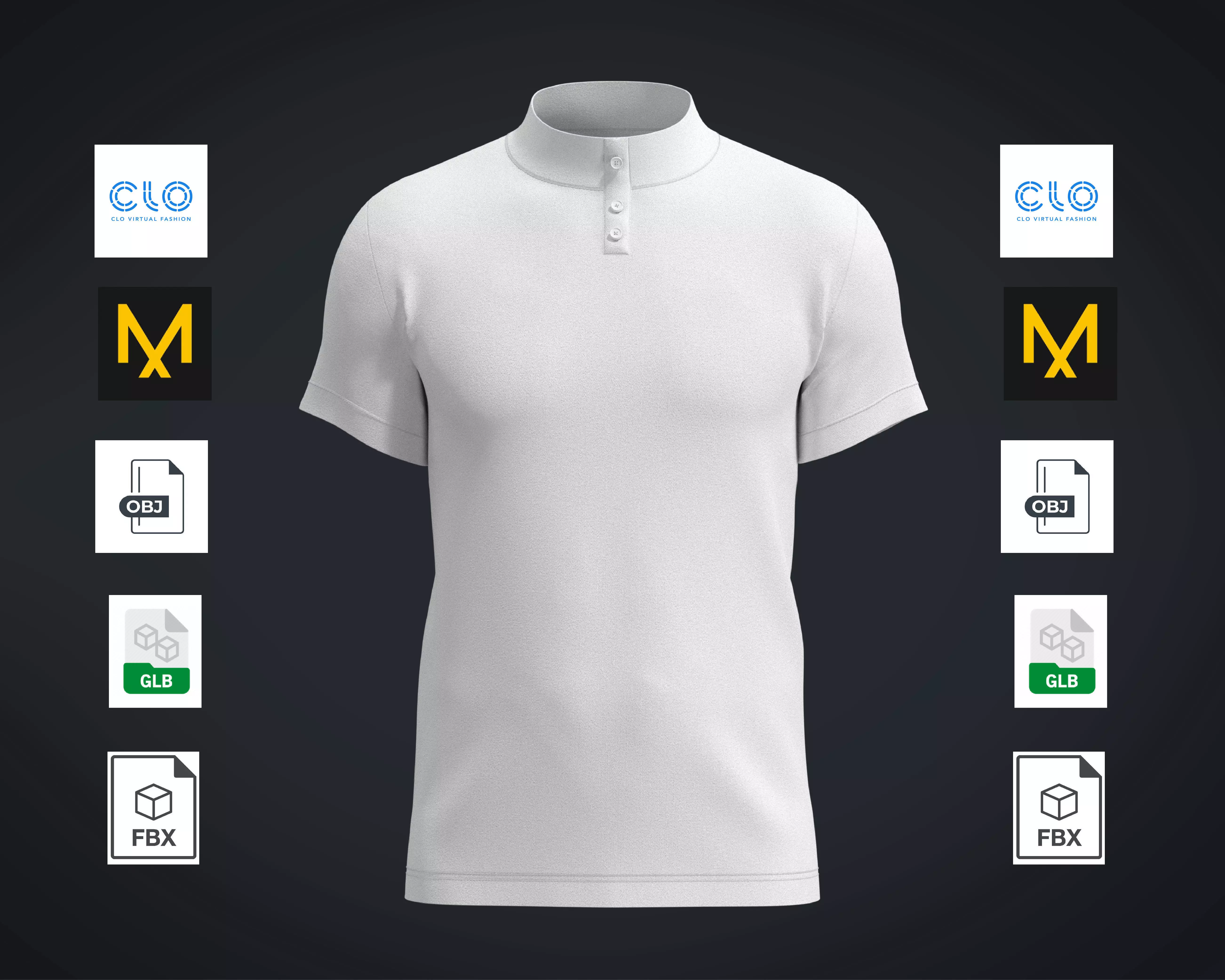Basic T-Shirt free 3D model | CGTrader