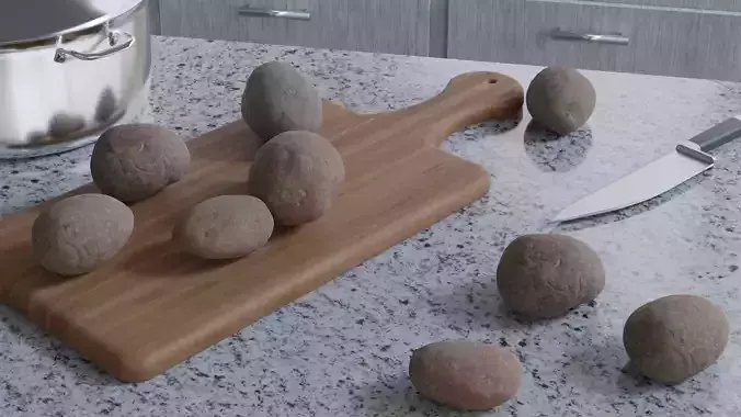 Photoscanned PotatoRound Vol 1