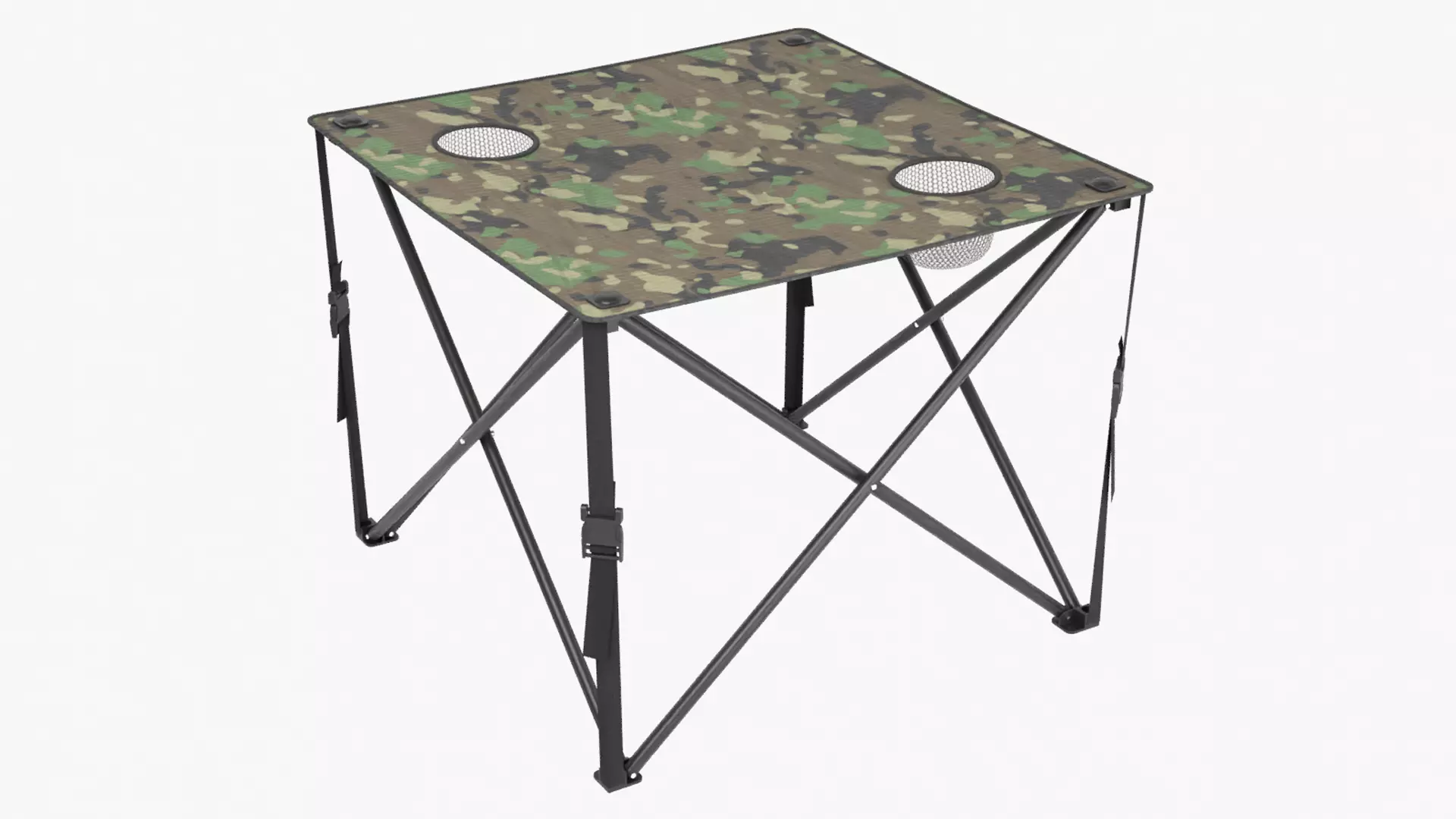 Camping Table Low-poly 3D model
