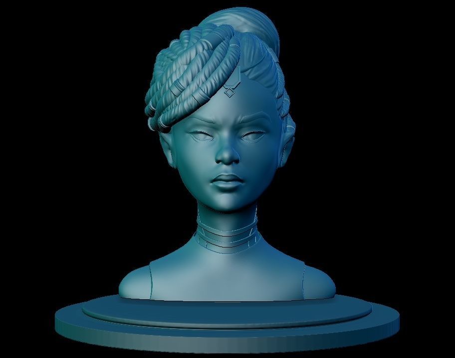 Mel Medarda Arcane 3D print model_1