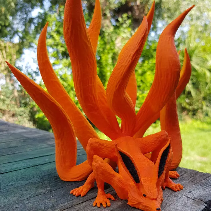 Nine-Tailed Demon Fox 3D print model