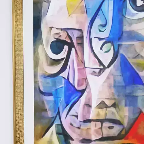 Painting in Frame Picasso Style 7