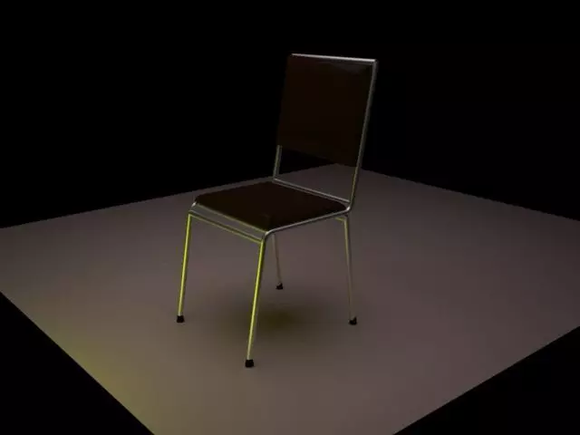 basic chair model  3D model_0