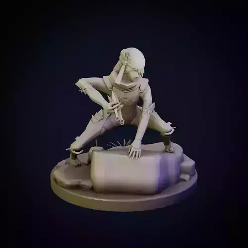 Sheik Ocarina of Time 3D print model