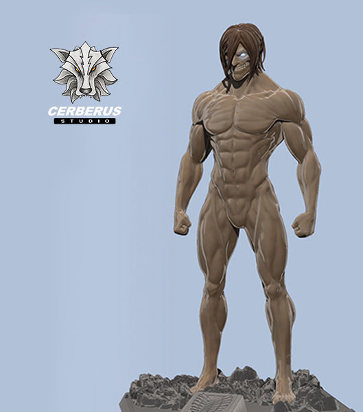 ATTACK ON TITAN - PACK 3D print model_4