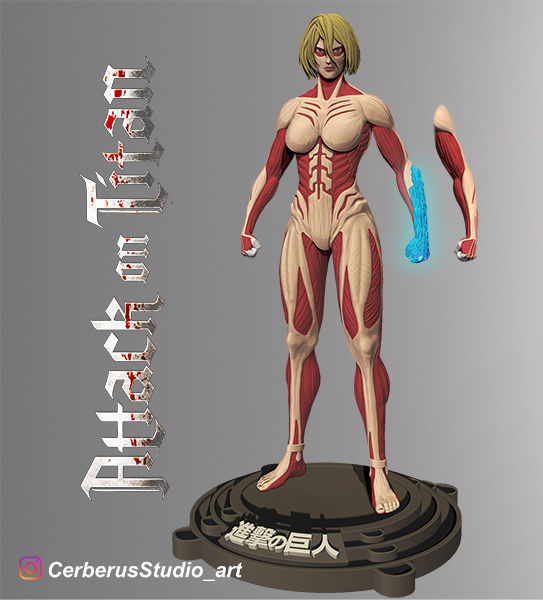 ATTACK ON TITAN - PACK 3D print model_6
