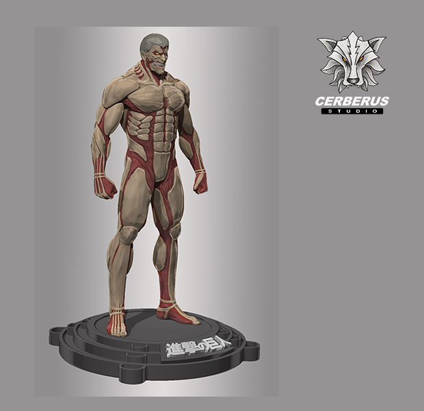 ATTACK ON TITAN - PACK 3D print model_1