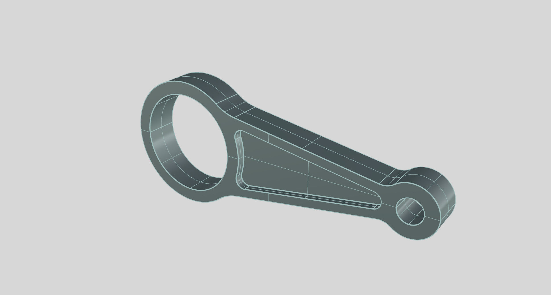 Control Arm Low-poly Model Low-poly 3D model_2