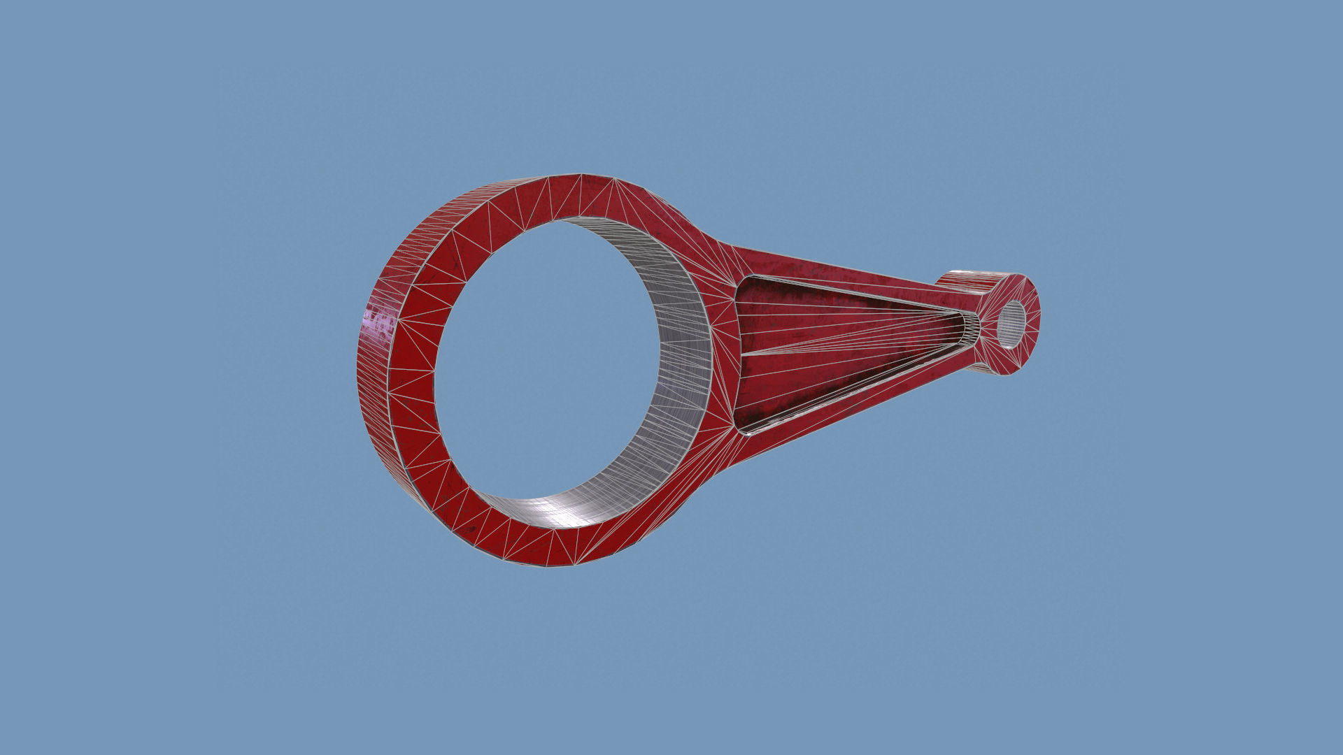 Control Arm Low-poly Model Low-poly 3D model_4