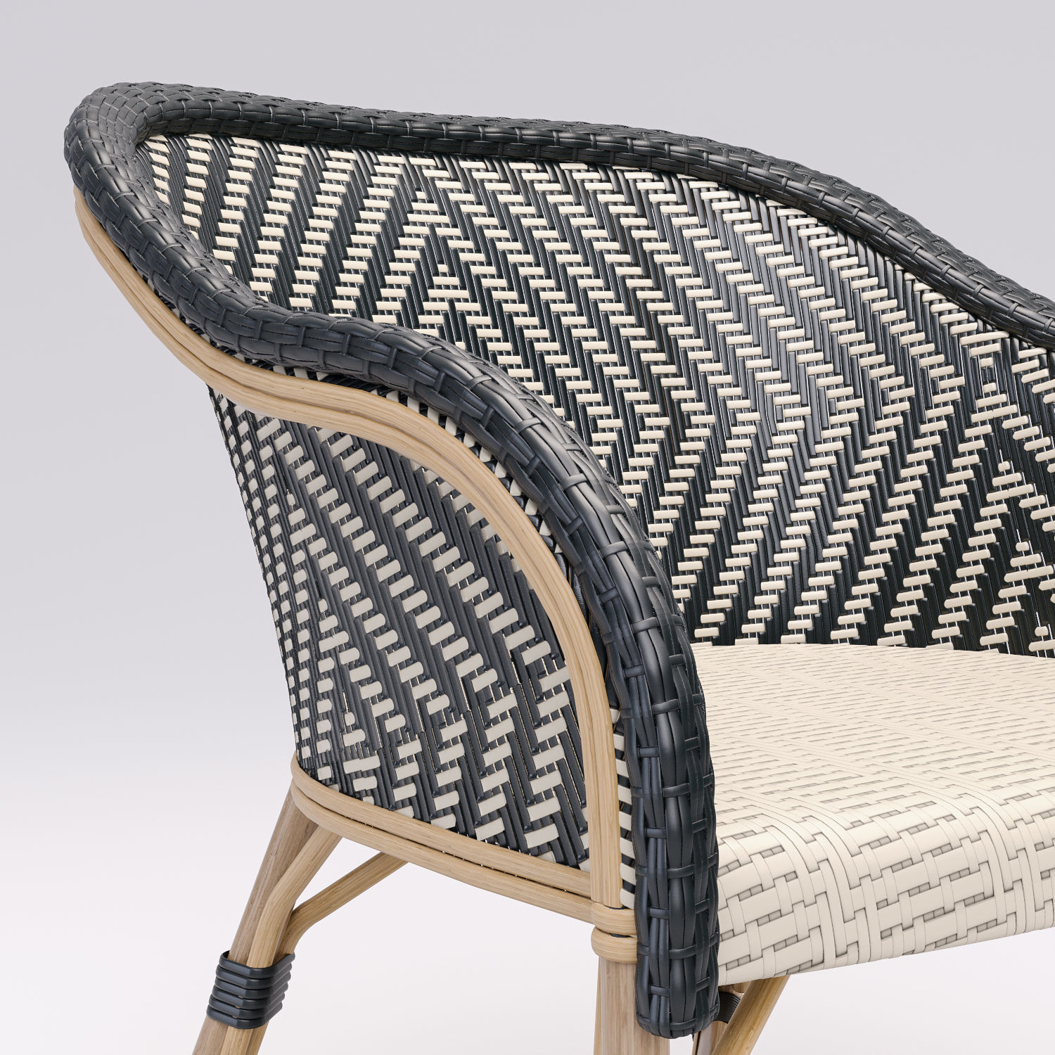 DRUCKER Bistro chair Eugenie 3D model_5