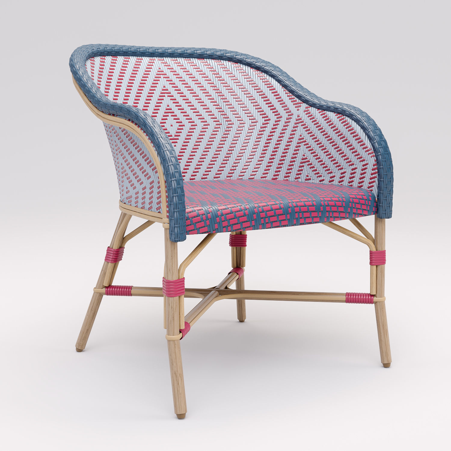 DRUCKER Bistro chair Eugenie 3D model_1