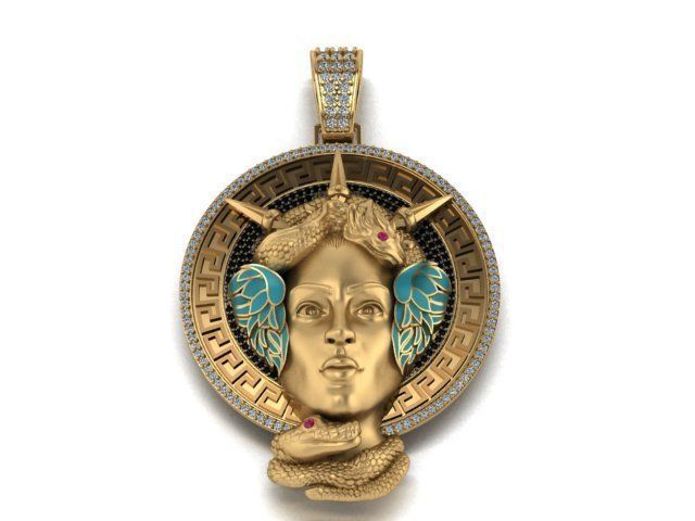 pendant 3D print model_18