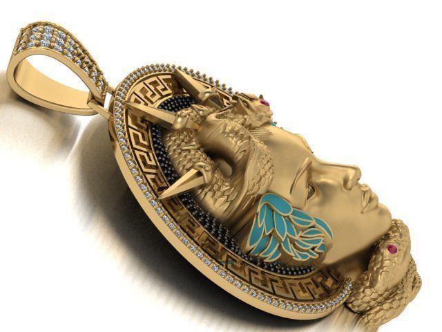 pendant 3D print model_7