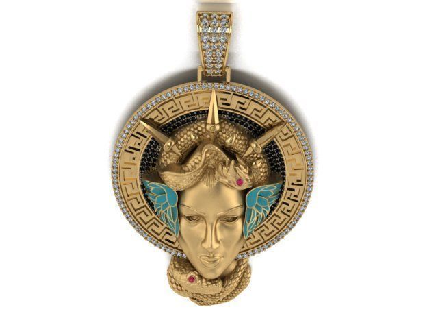 pendant 3D print model_5