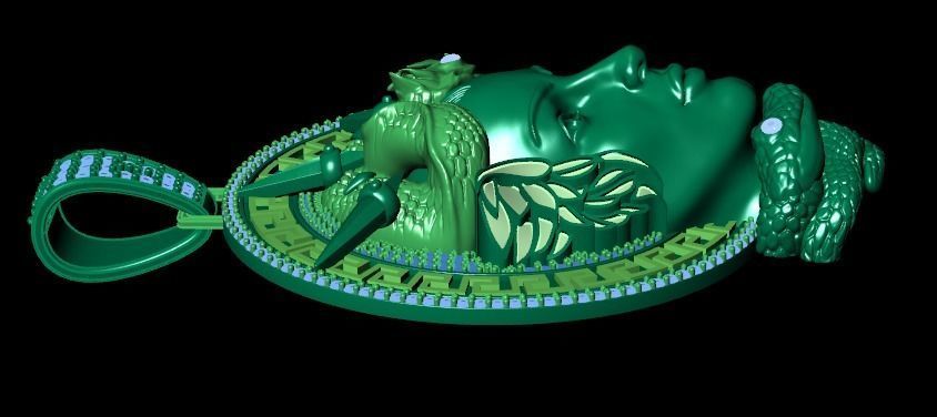 pendant 3D print model_14